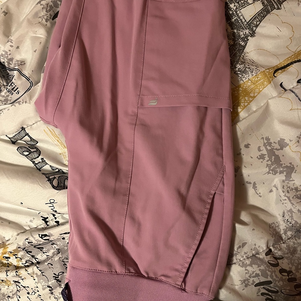 Pink Jogger Scrubs